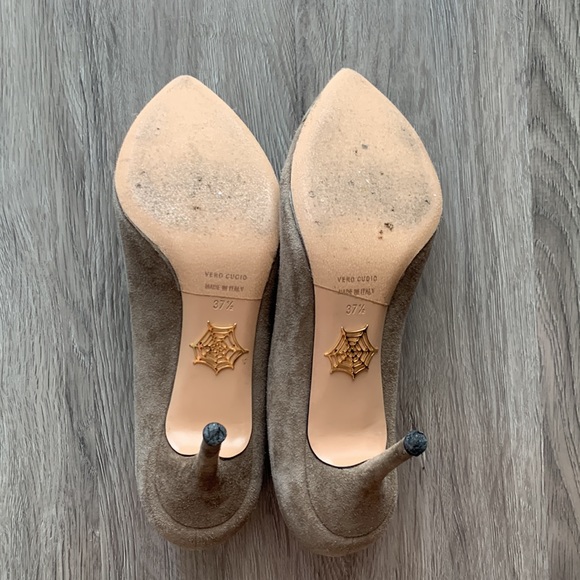 charlotte olympia suede high heels - Picture 3 of 3